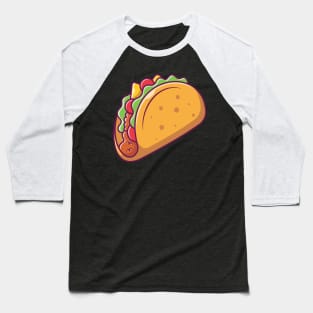 Taco cartoon Baseball T-Shirt